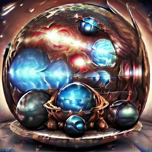 Surreal Eye Globes Transform into Spectacles at Light Speed