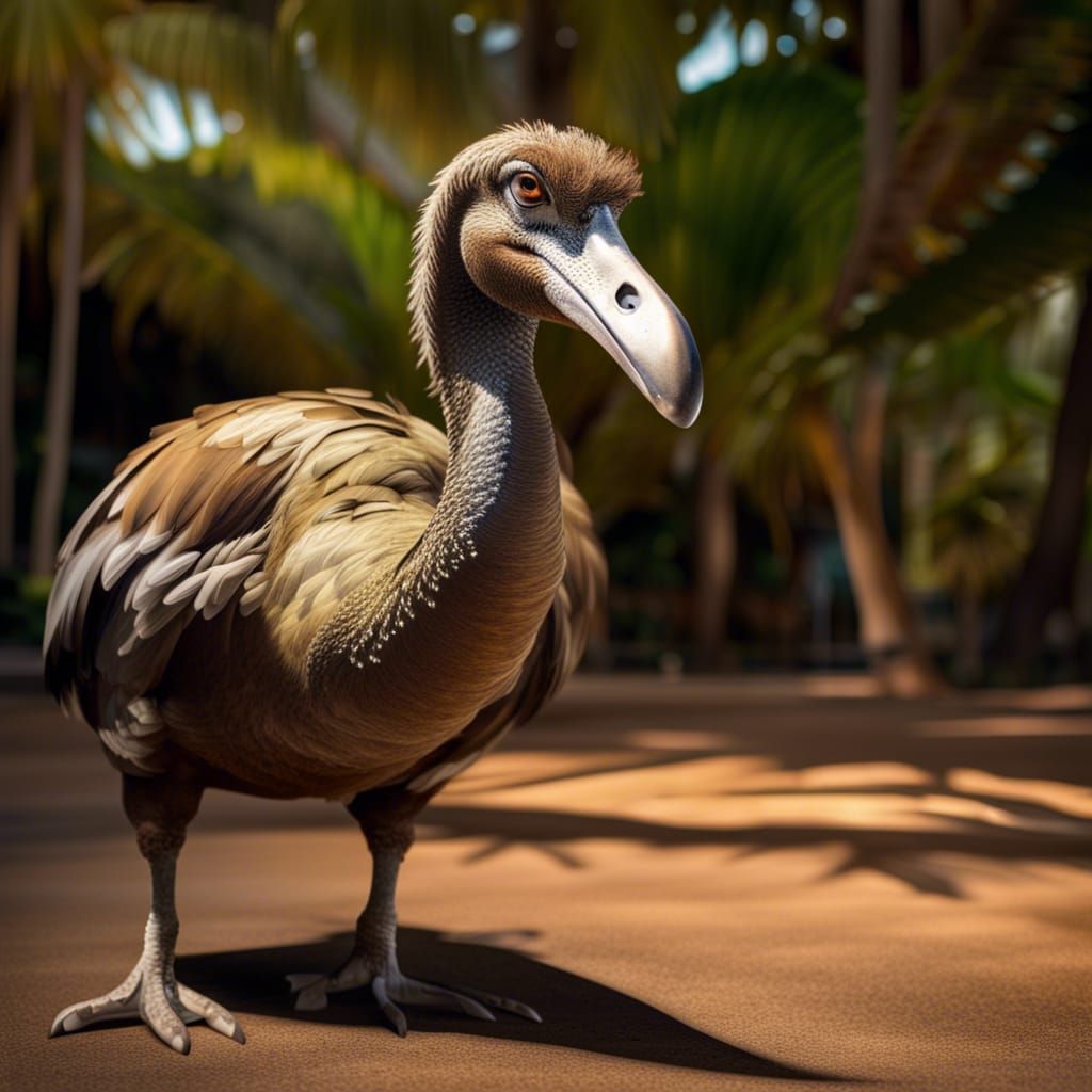 Dodo (extinct bird of Mauritius) (B)