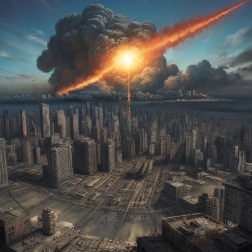 Nuclear Explosion in Warzone, Akira Style