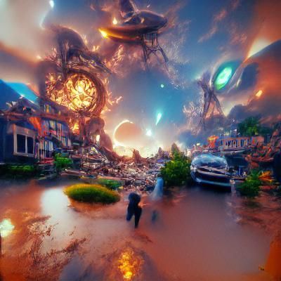 AI Generated Art from a Simple Prompt