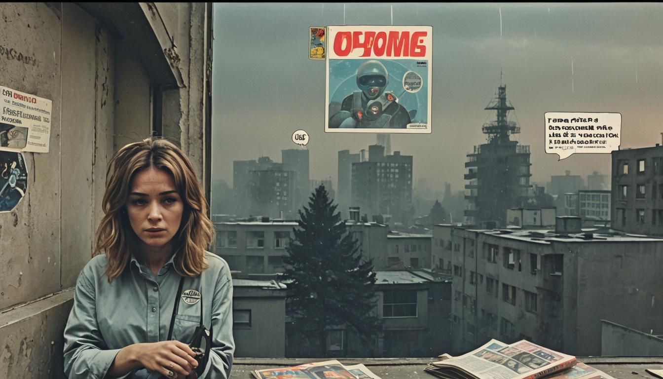 Chernobyl Window: Retro Comic Book Meets Analog Horror