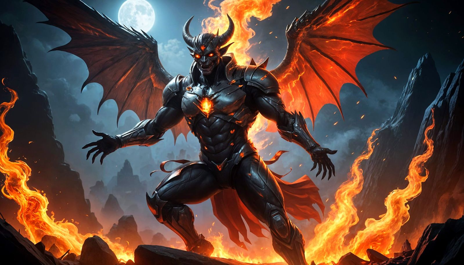 Satan Revels in Dark Magic