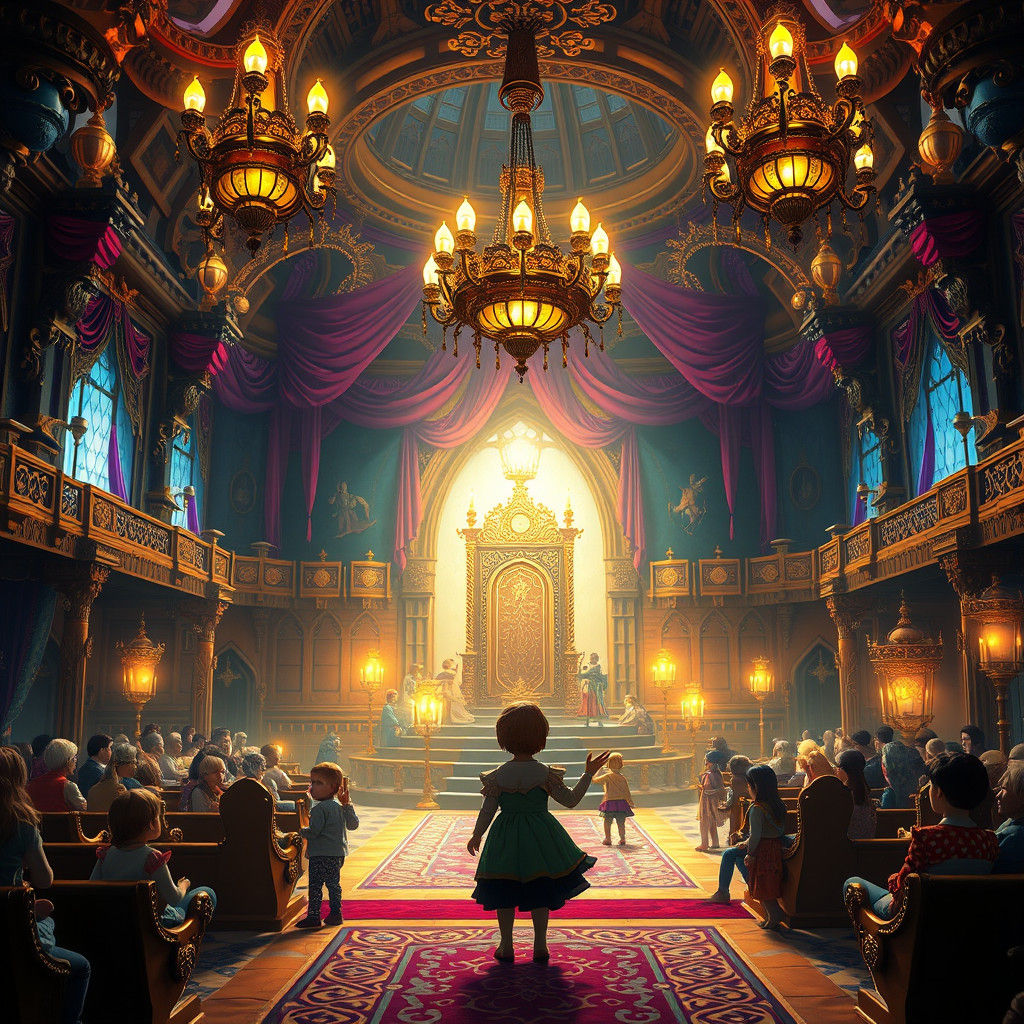 Children Reign in Whimsical Fantasy Parliament