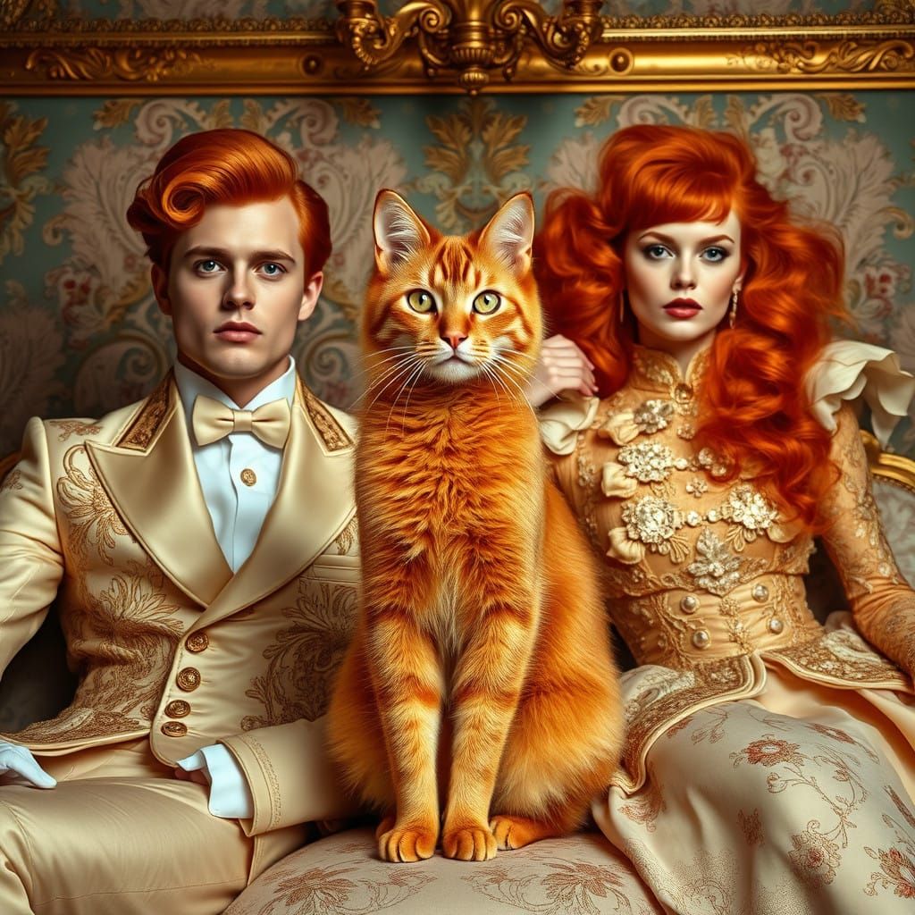 Three high-fashion models