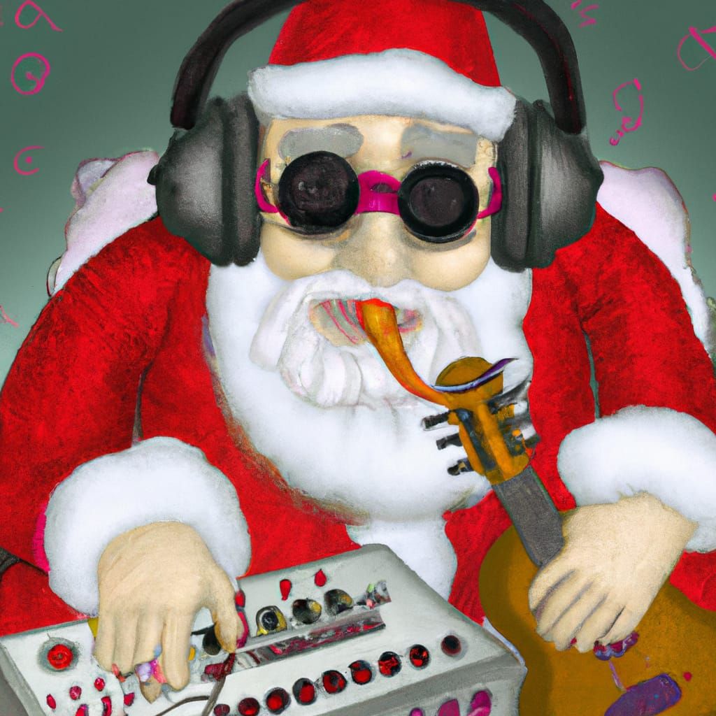 Stoned Santa Recording Music: An Intricate Masterpiece
