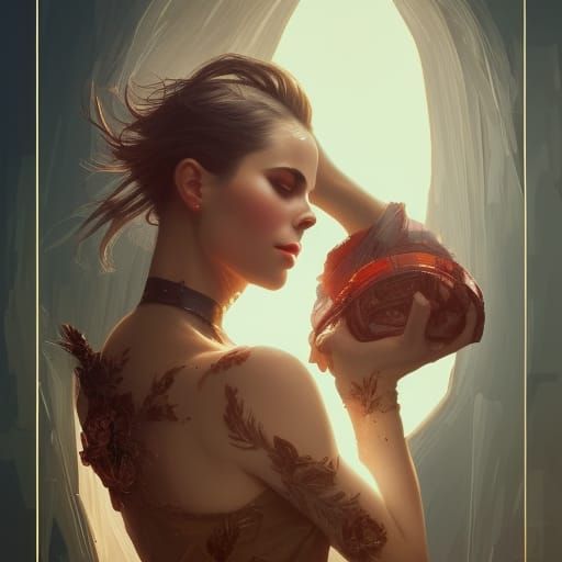 Hyperdetailed Portrait in Dynamic Lighting
