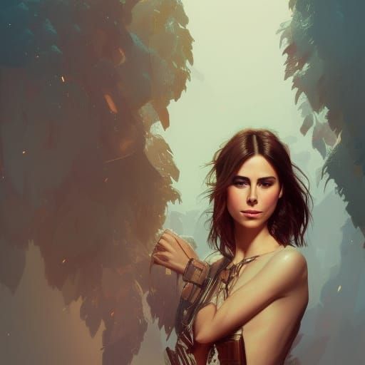Hyperdetailed Portrait in Dynamic Lighting
