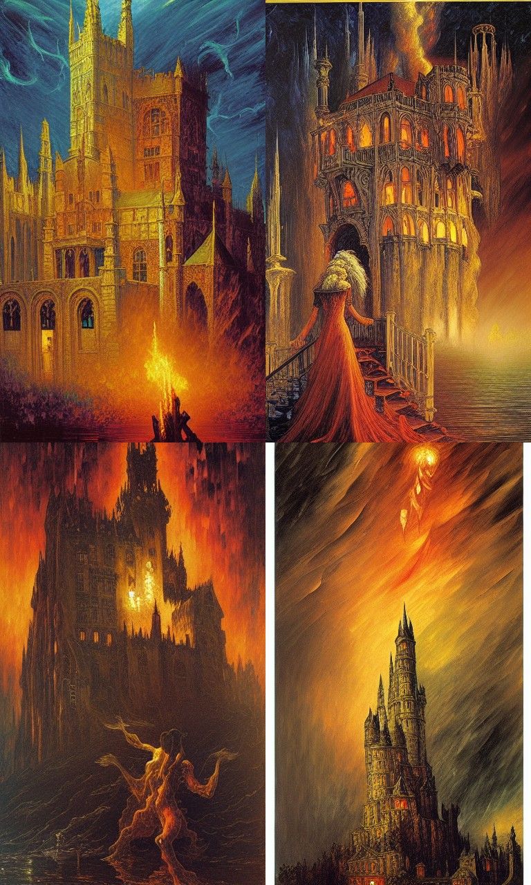 Burning Castle Horror