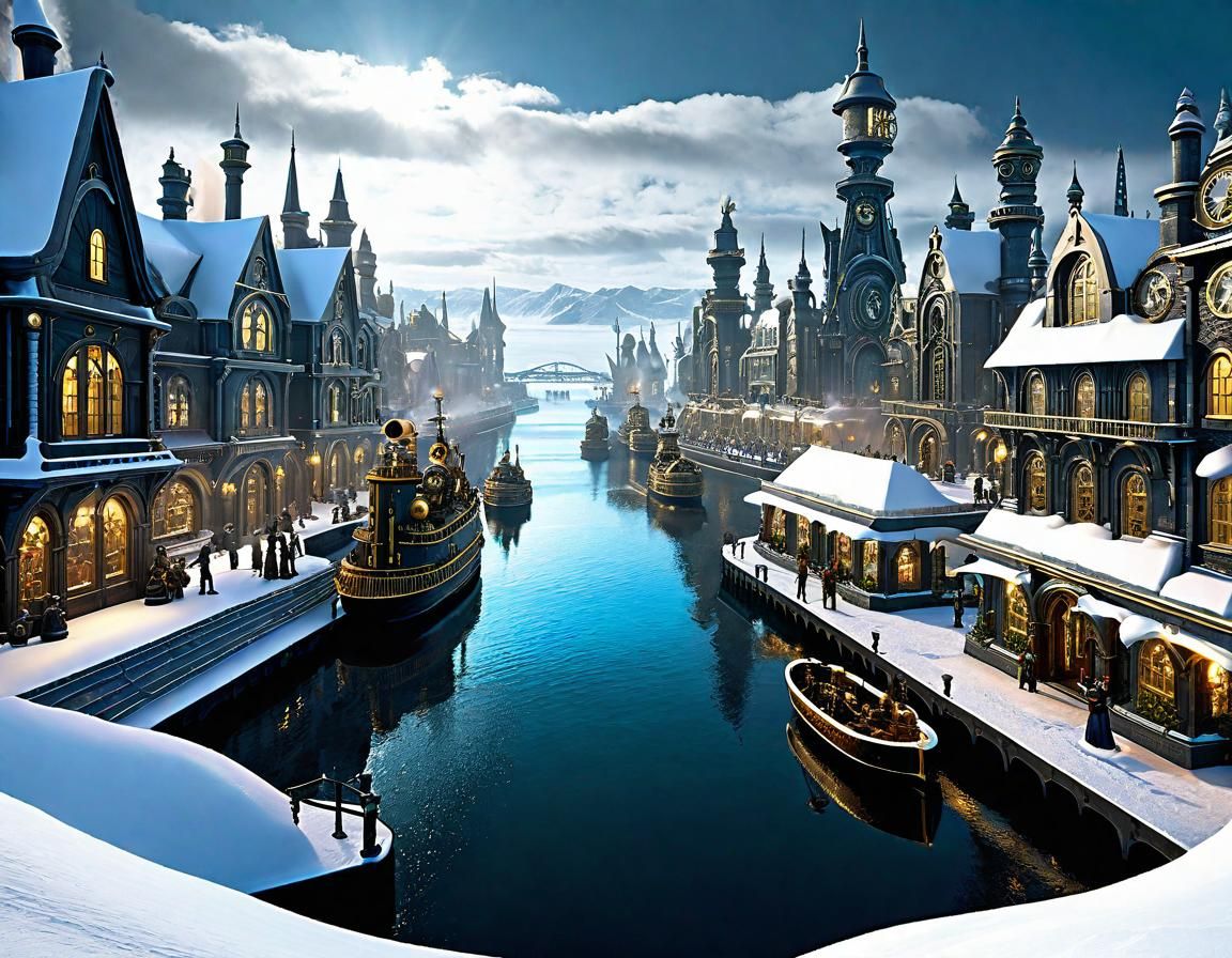 Steampunk Winter Wonderland