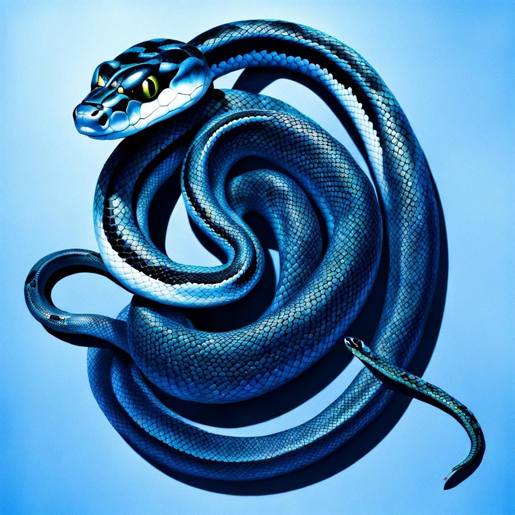 Surreal Snakes on a Plane of Existence