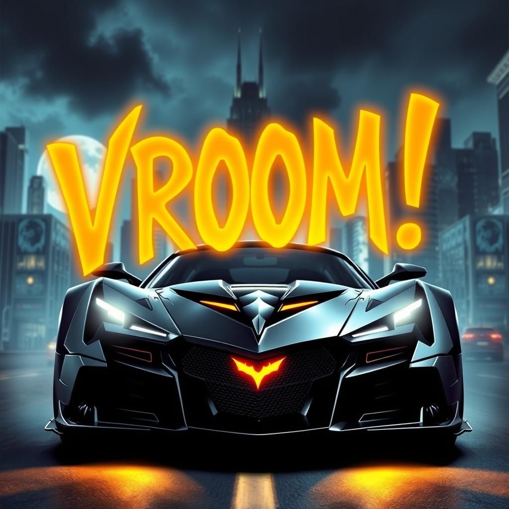 Onomatopoeia ( vroom )