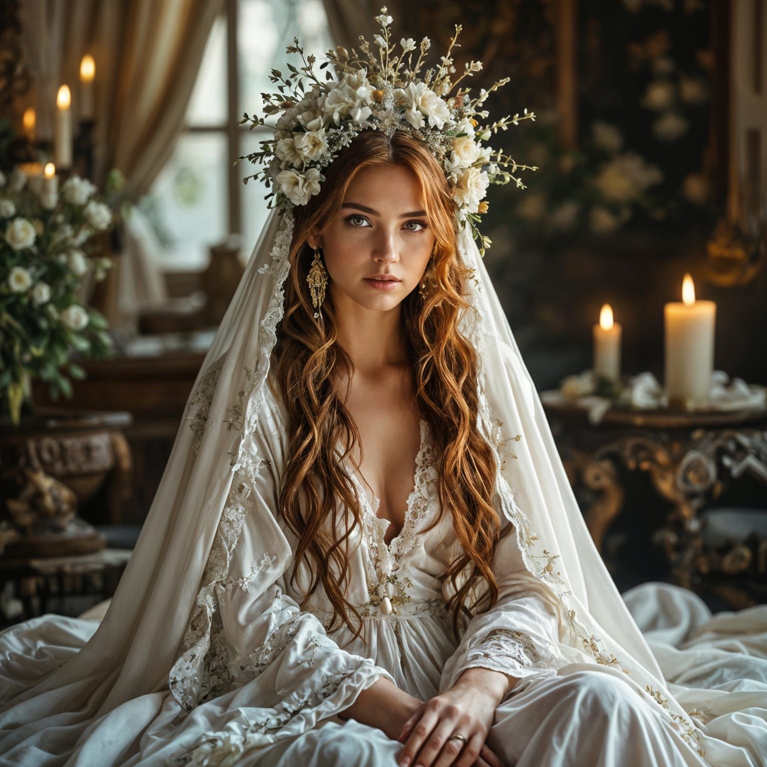 Persephone: Queen of the Underworld in Opulent Detail