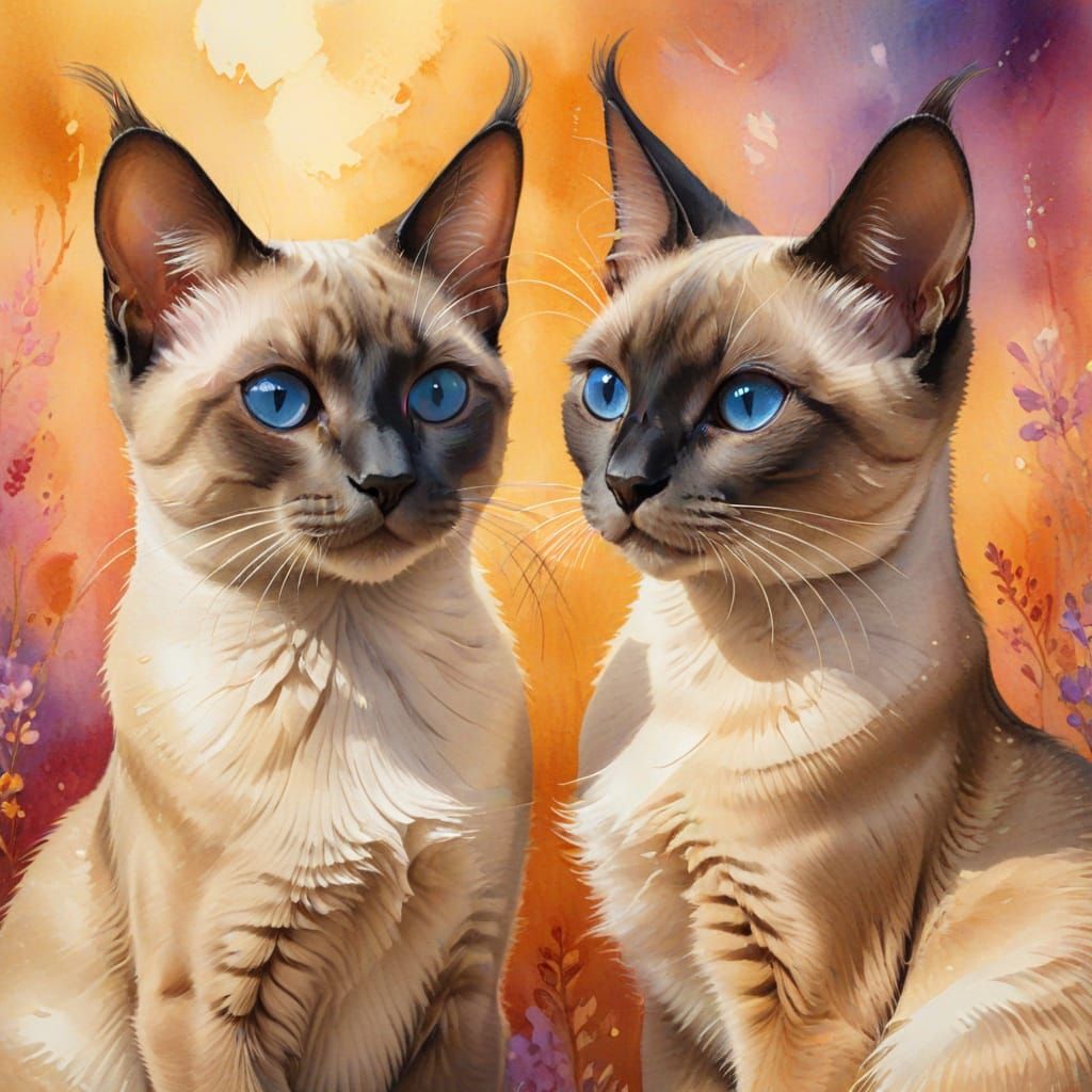 Siamese cats