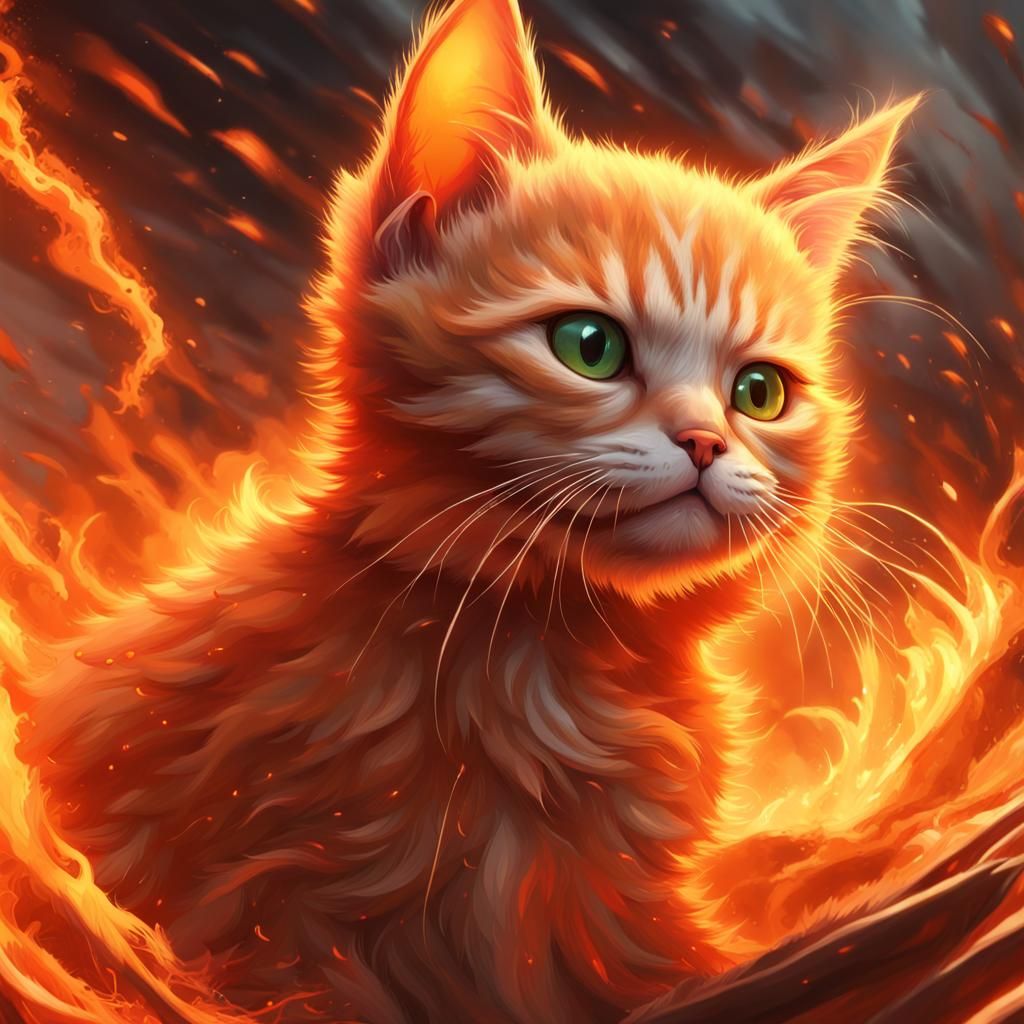 The Kitten of Fire
