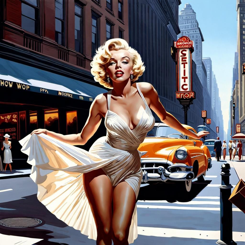 Marilyn Monroe "The Seven Year Itch" v2 🩷🎬