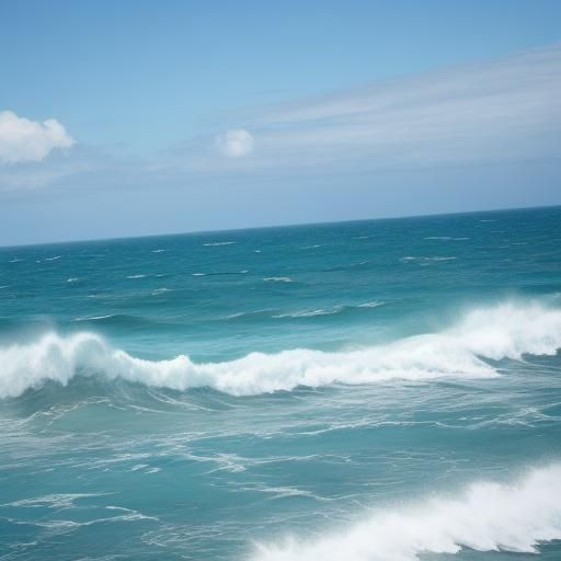 AI Generated Ocean View