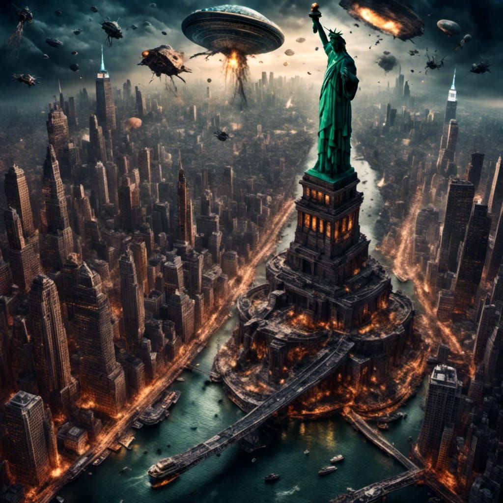 alien invasion in new york
