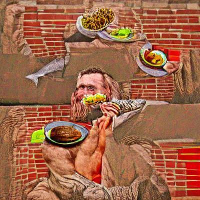 A Man's Gotta Eat: AI Interpretation