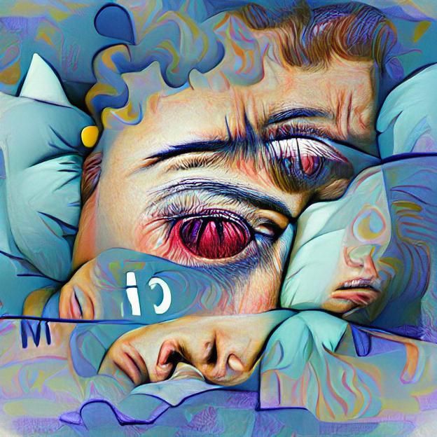 Abstract Insomnia Dreamscape