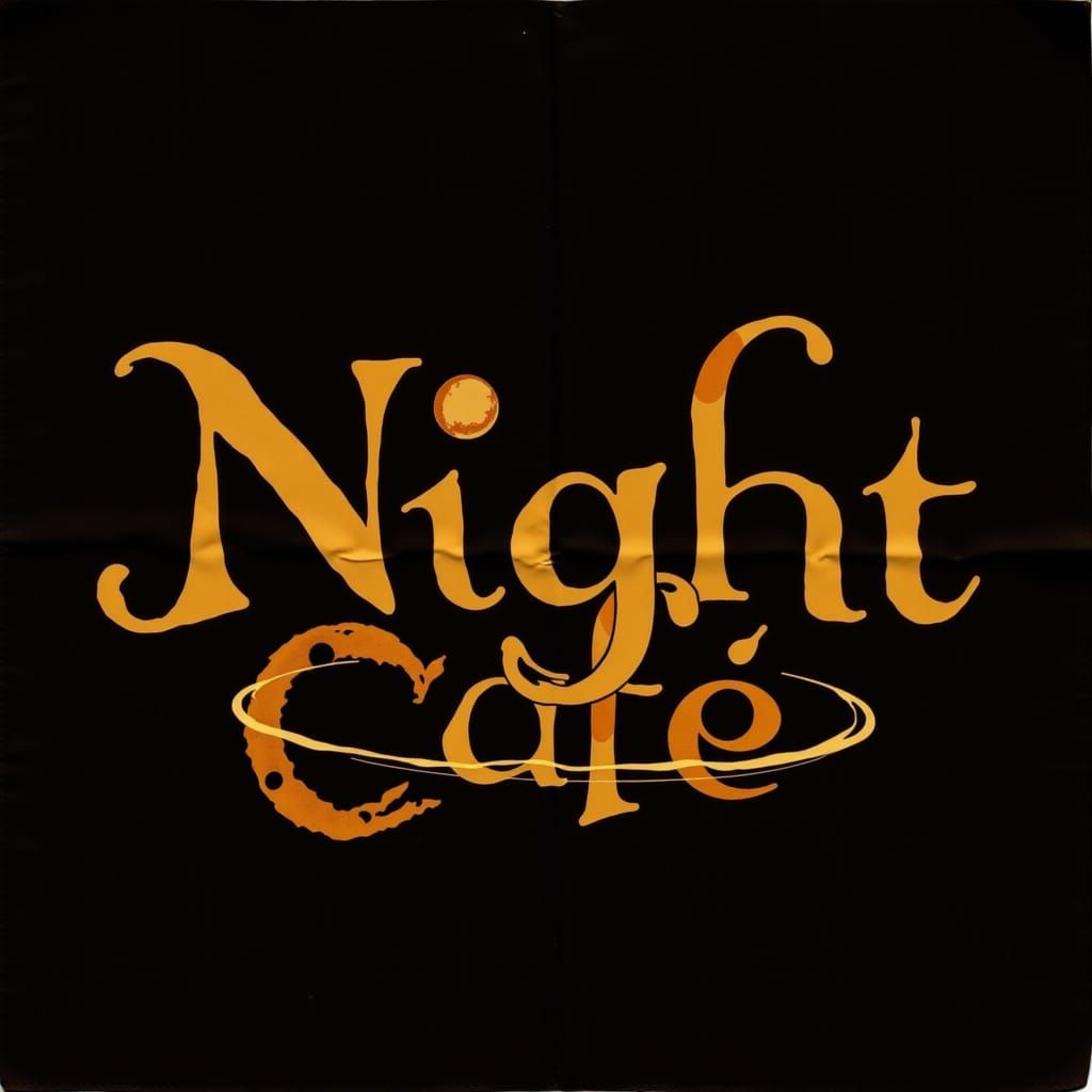 NightCafe Logo in Minimalistic Style