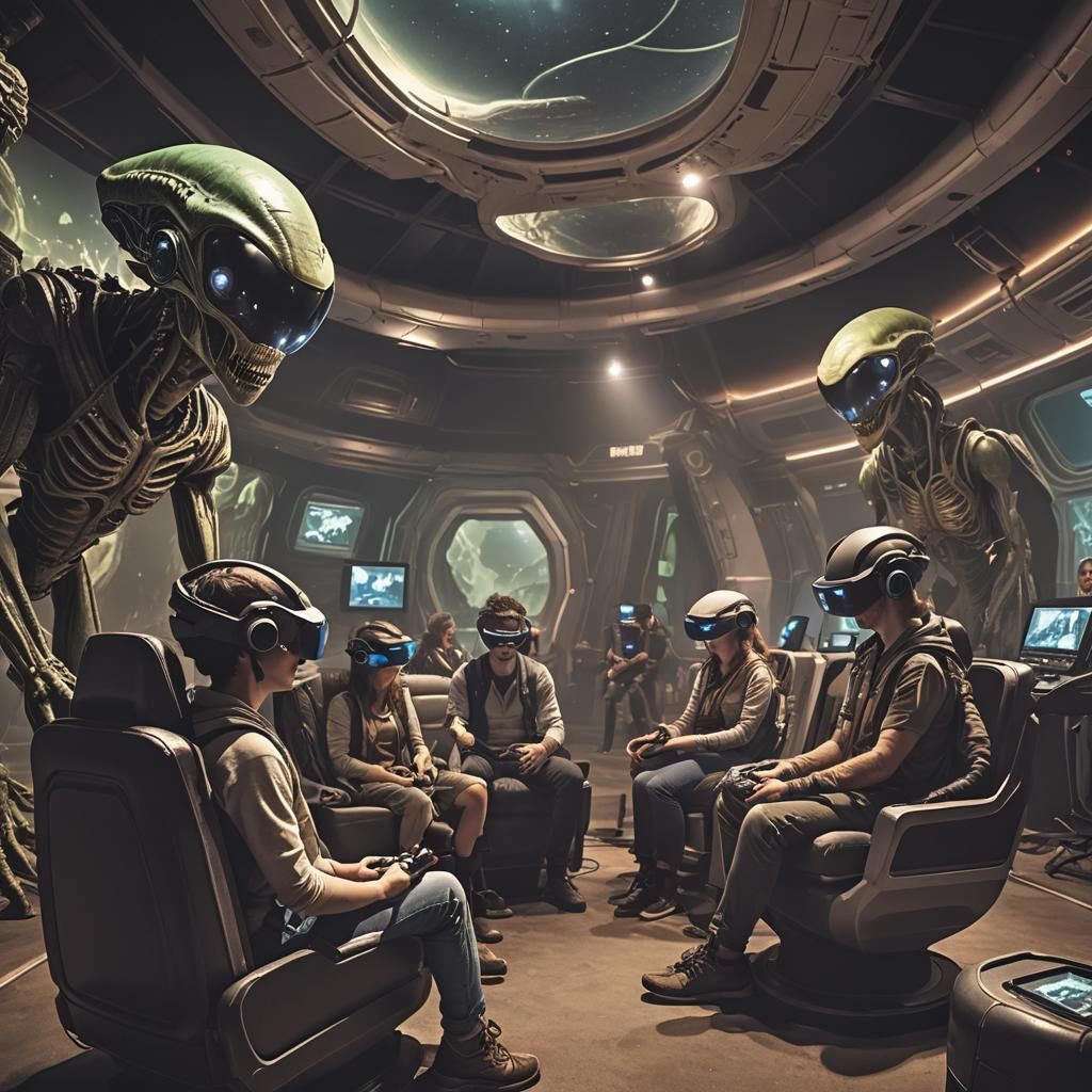 Alien VR Experience: Immersive Civilization Journey