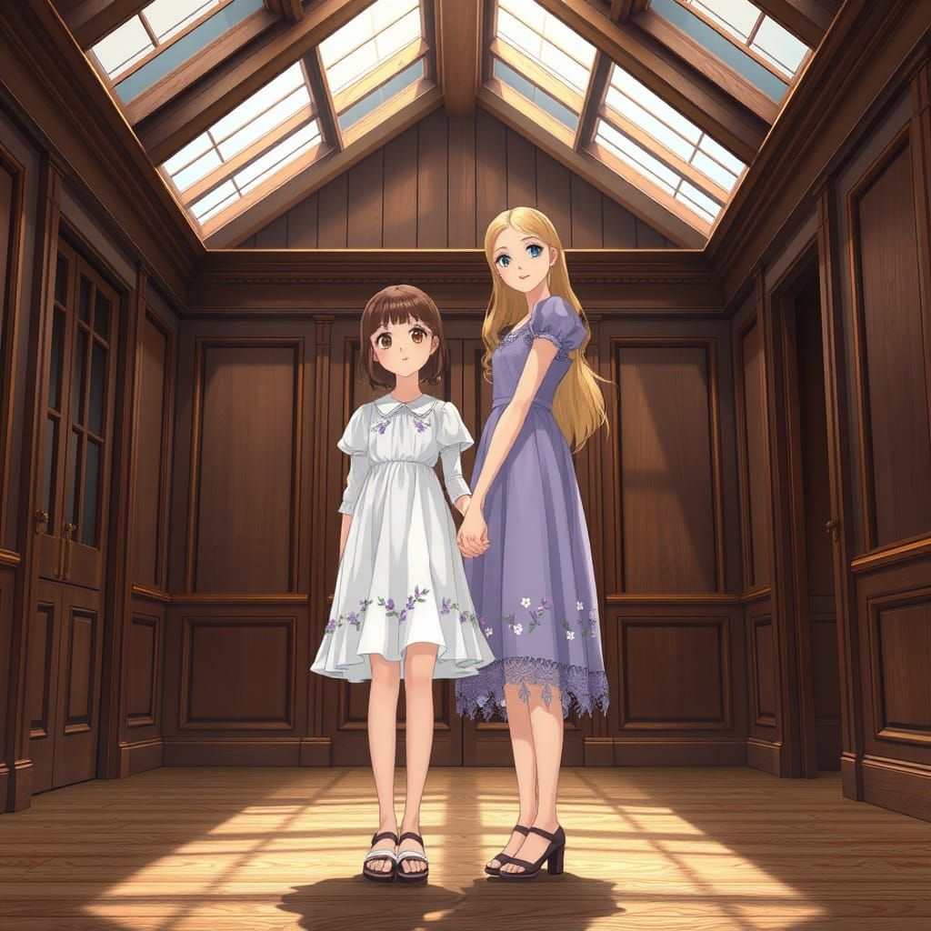 (Unnamed Main Character) and Adele.