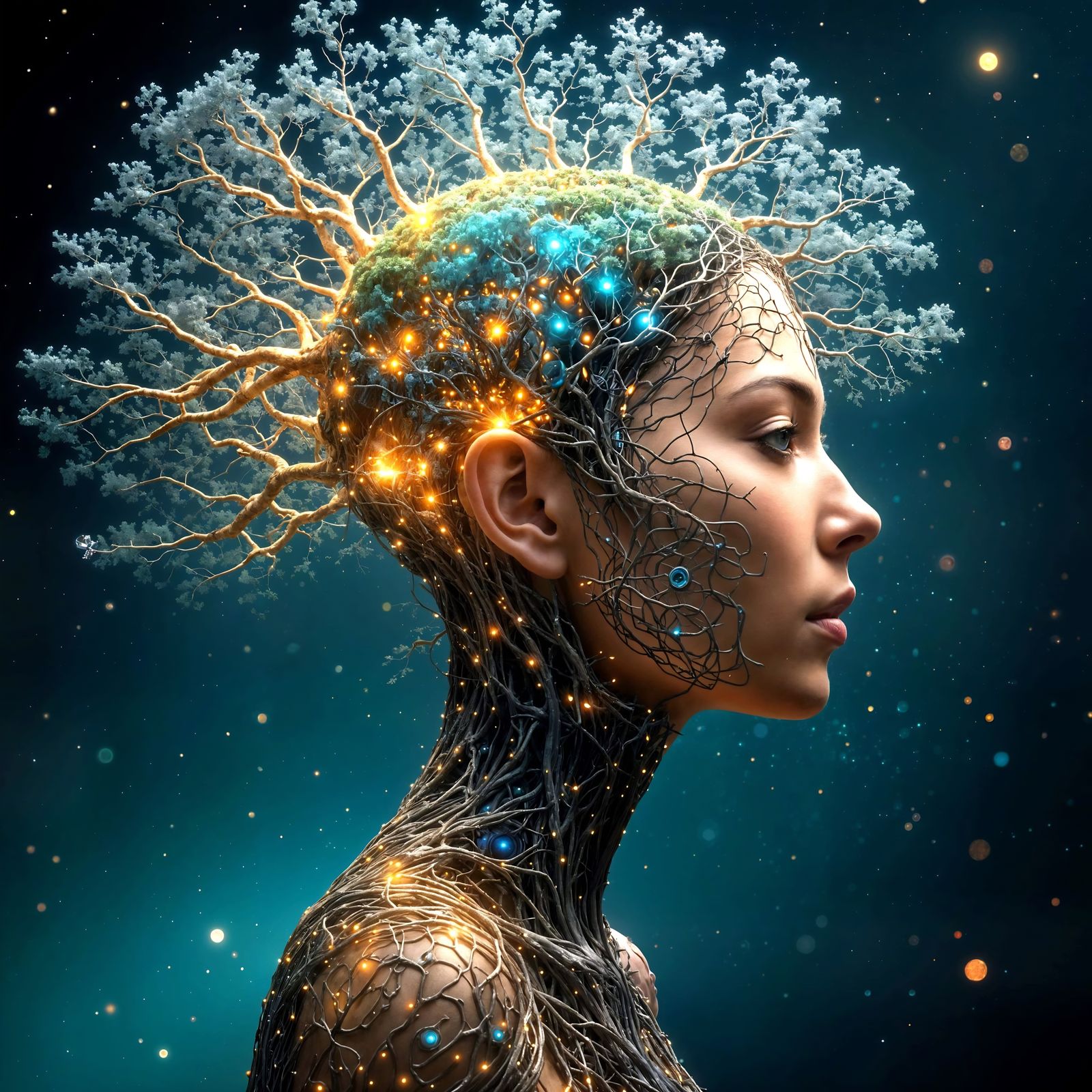 Biometric Imagineer Shapes Neural Circuitry Dreamscapes