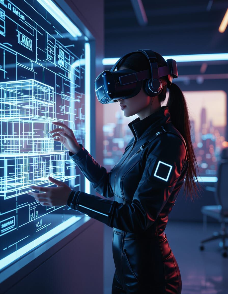 Freelancer Designs Architecture in VR: Cinematic HDR Photo