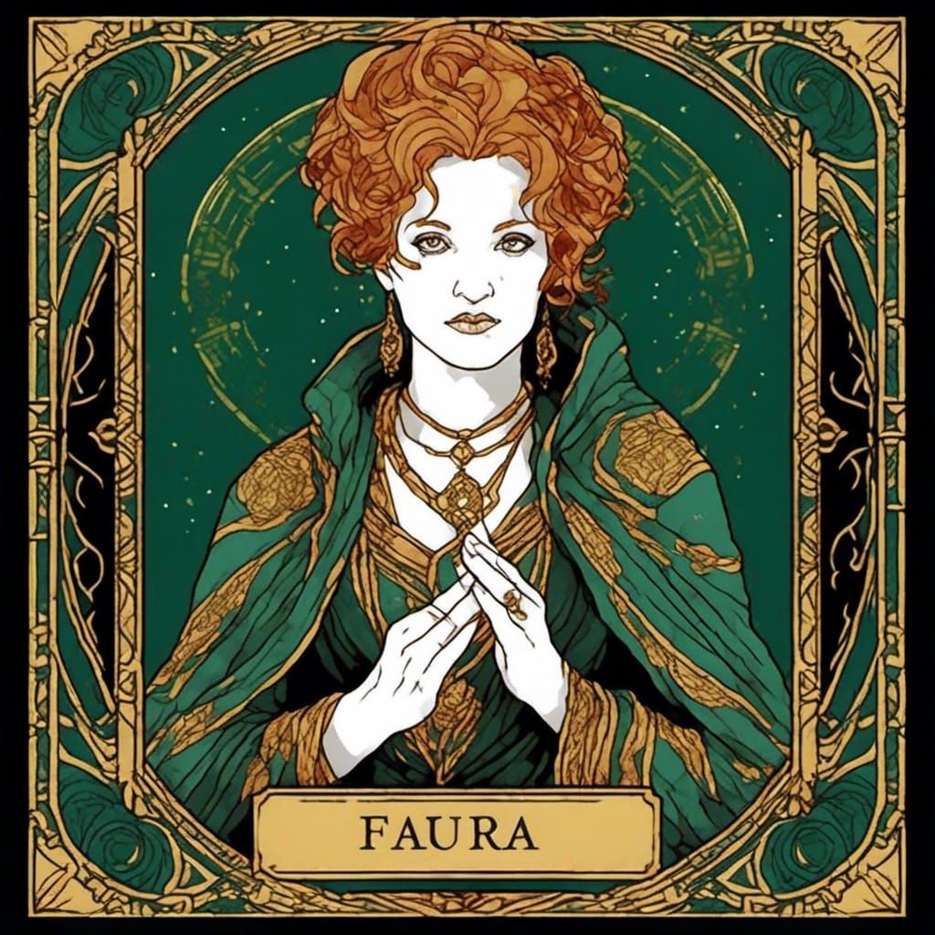 Tarot Card Featuring a Ghost Activist