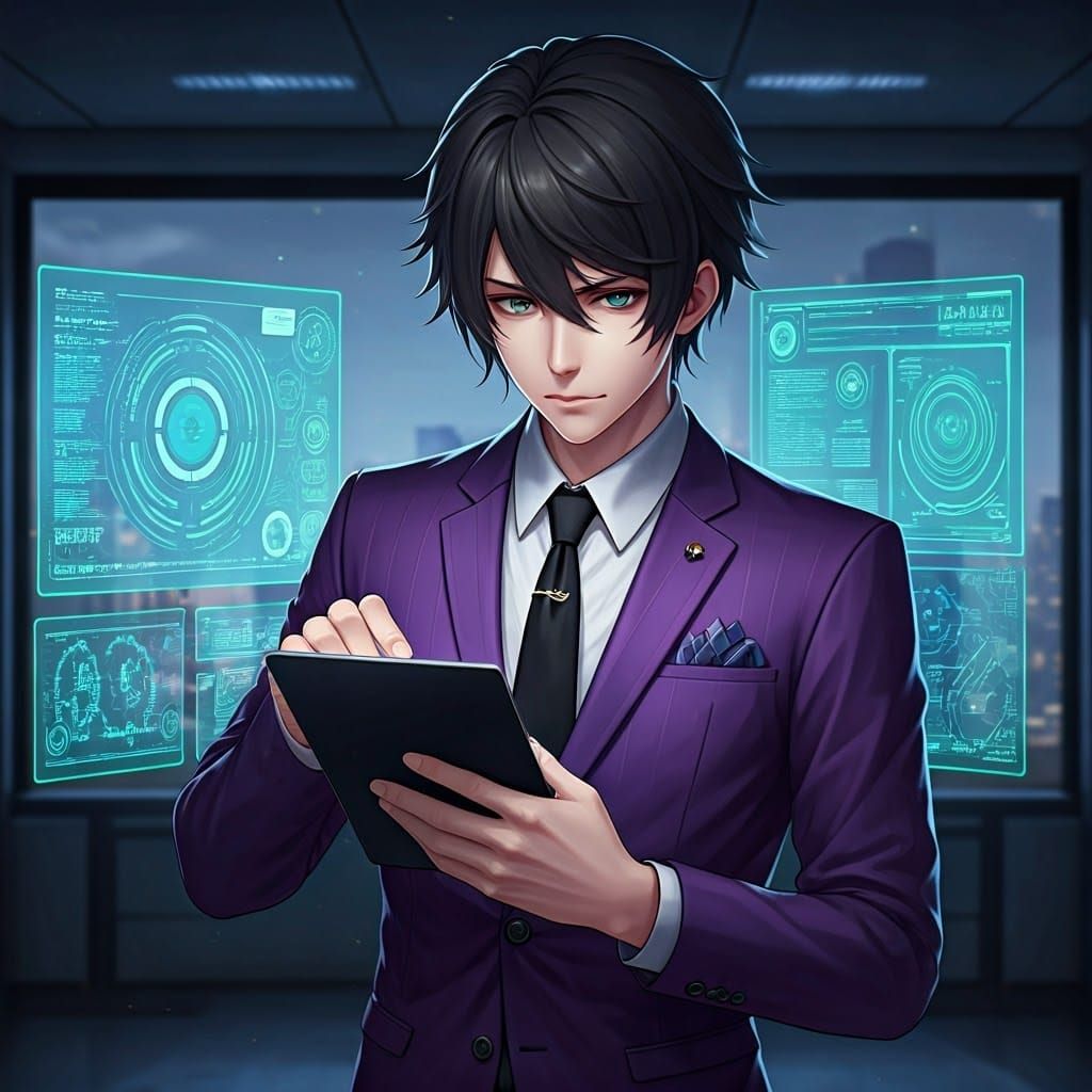 Meanwhile, in a spy HQ