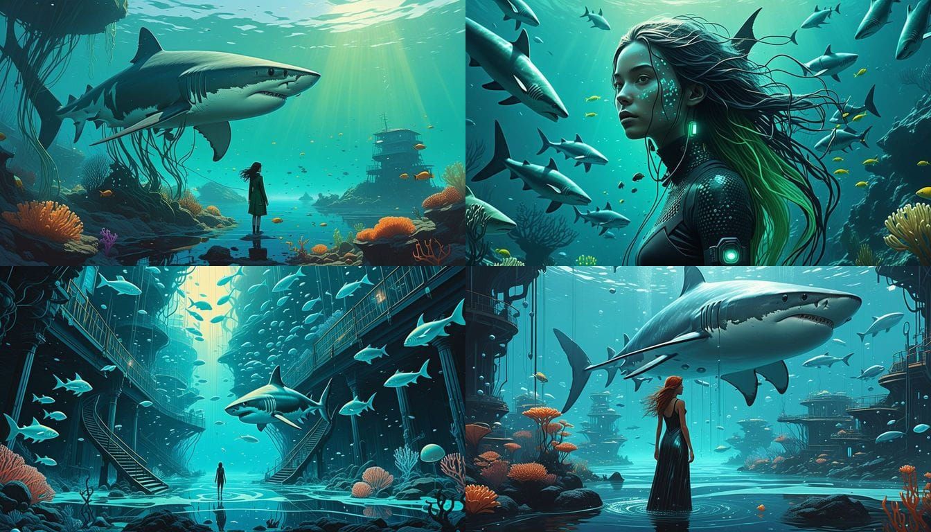 Mysterious Human of the Deep with Shark-Scaled Skin