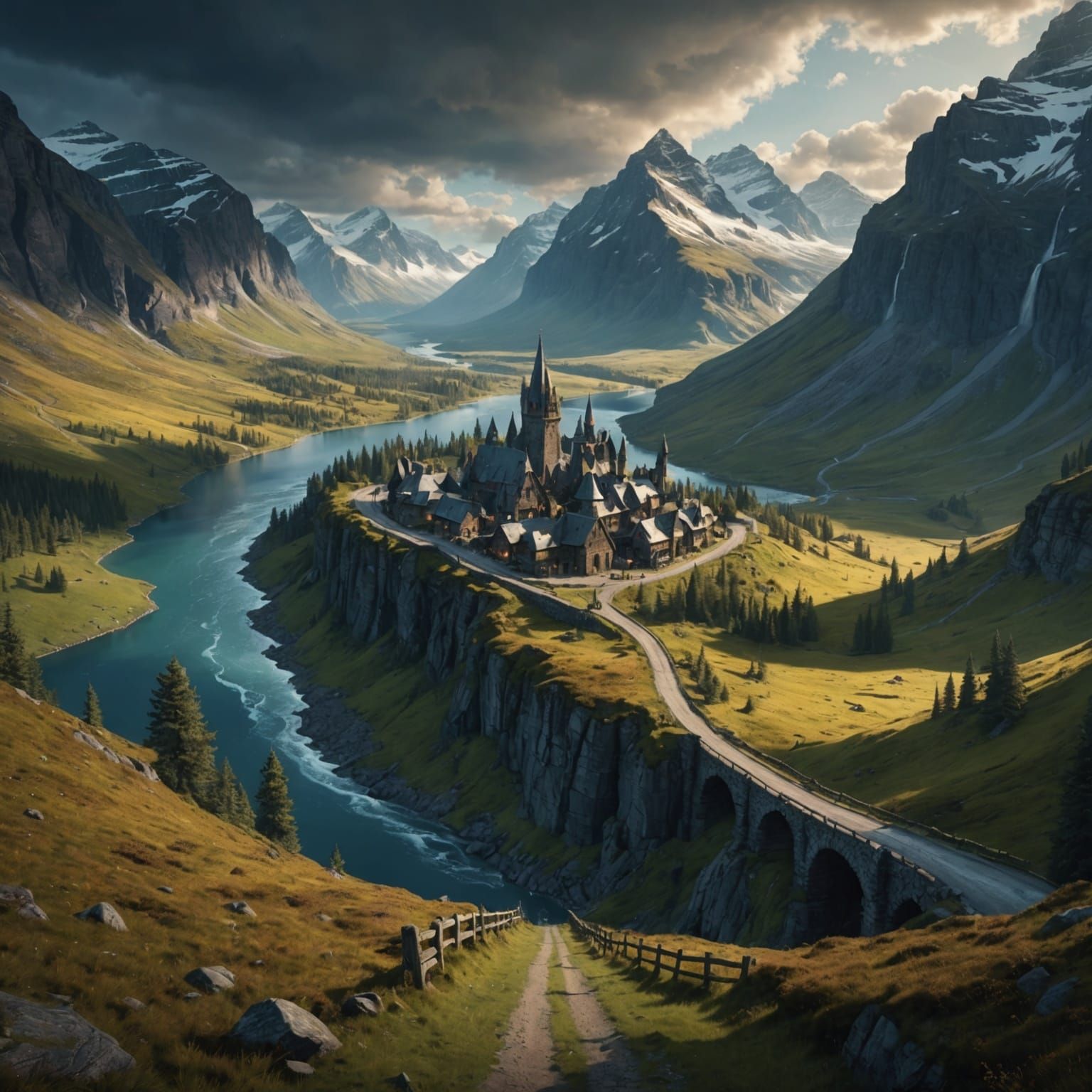 Dream Map to a Magical Northern Realm