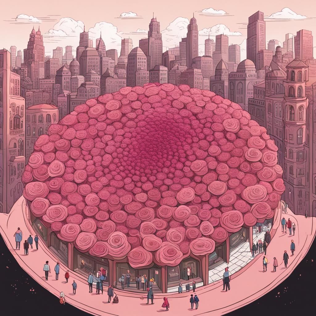City in Rose: A Floral Metropolis
