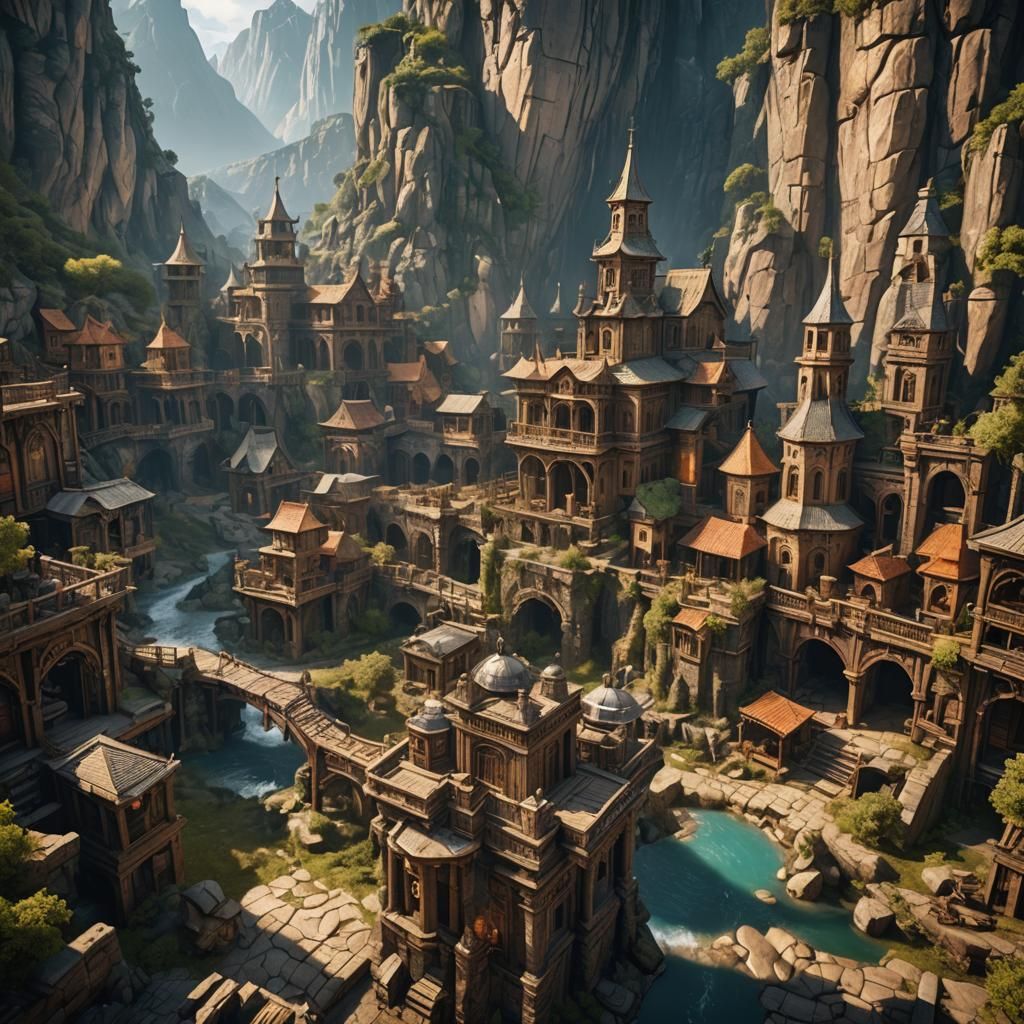 Wanted Poster in Fantasy Concept Art Style