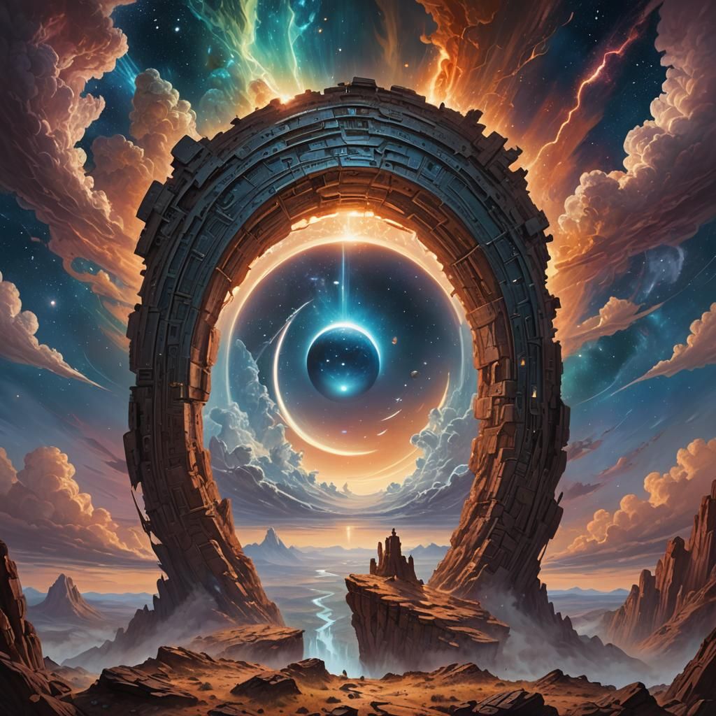 Ominous Portal to an Alien Realm