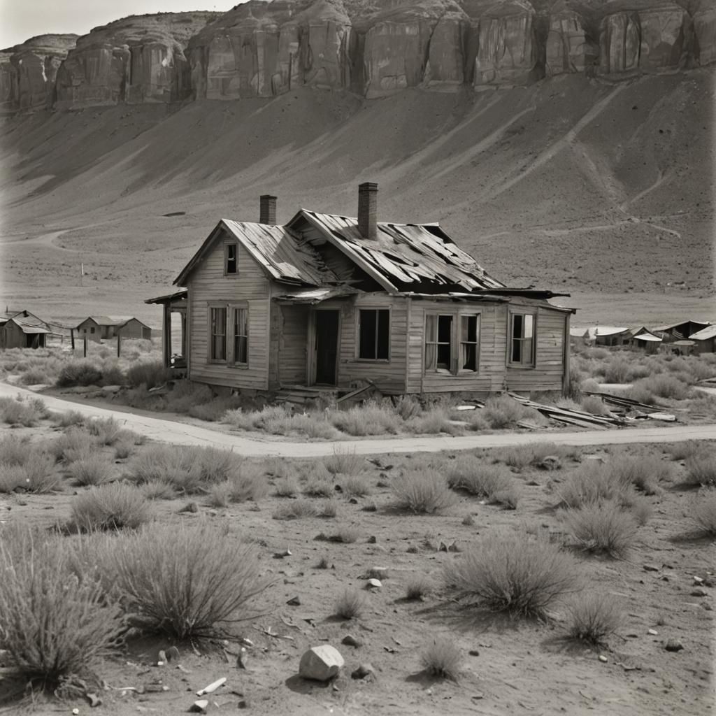 Abandoned house in Utah