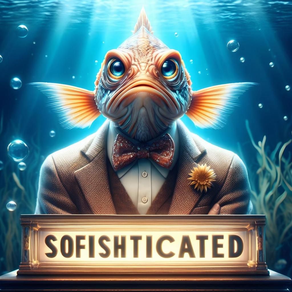 What do you call a fish wearing a bowtie? SoFISHticated!