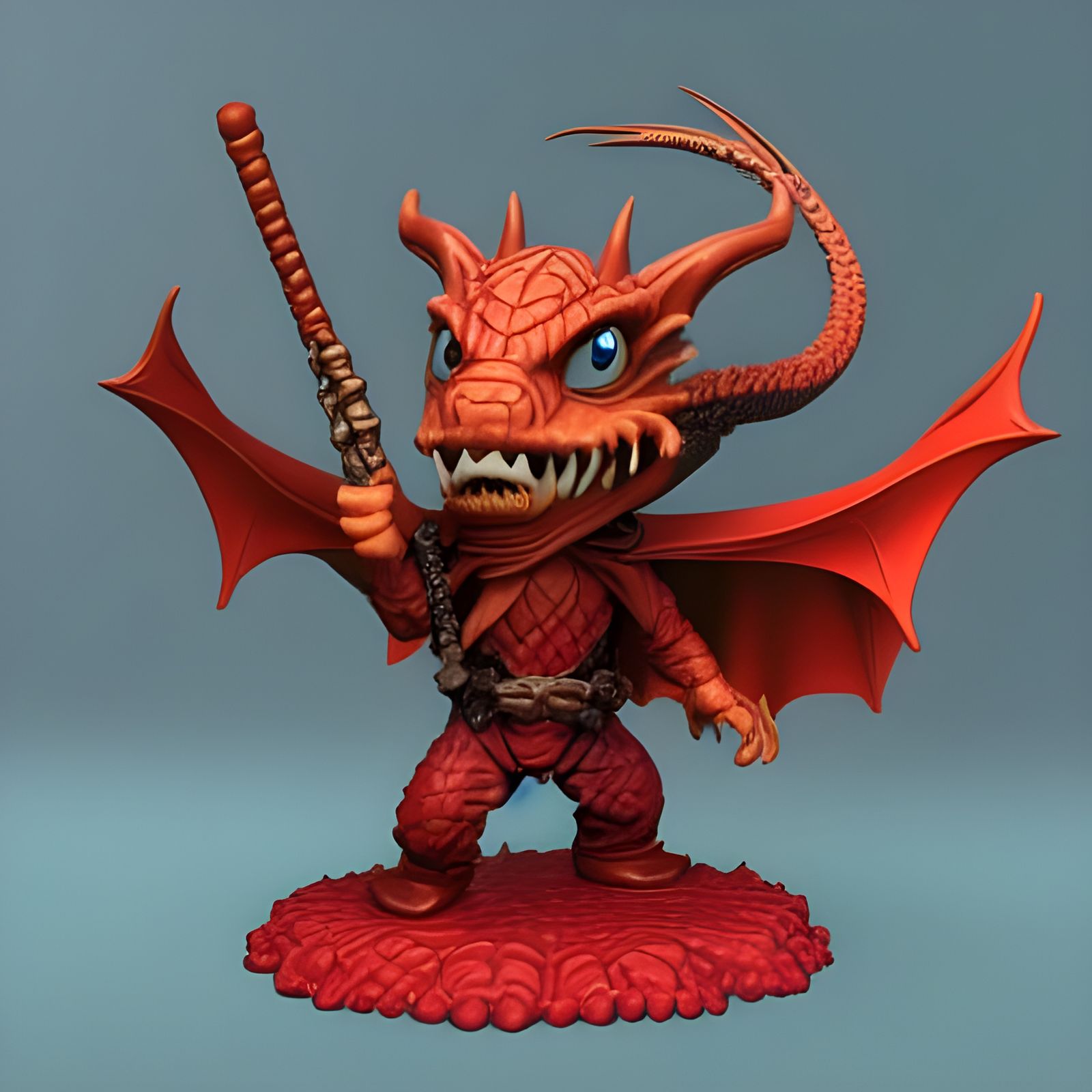 Dragon Miniature Figurine for Tabletop Game