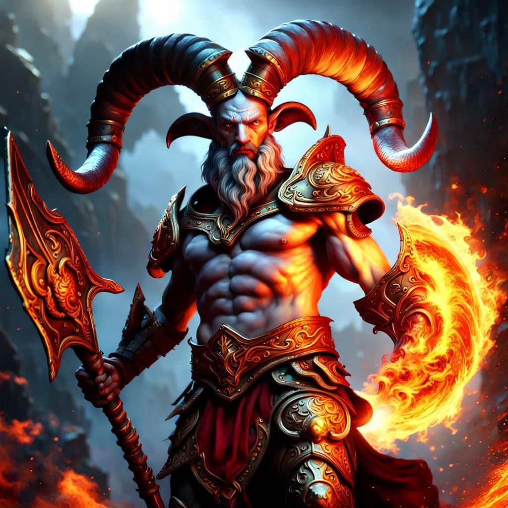 Aries ruler of flame and war