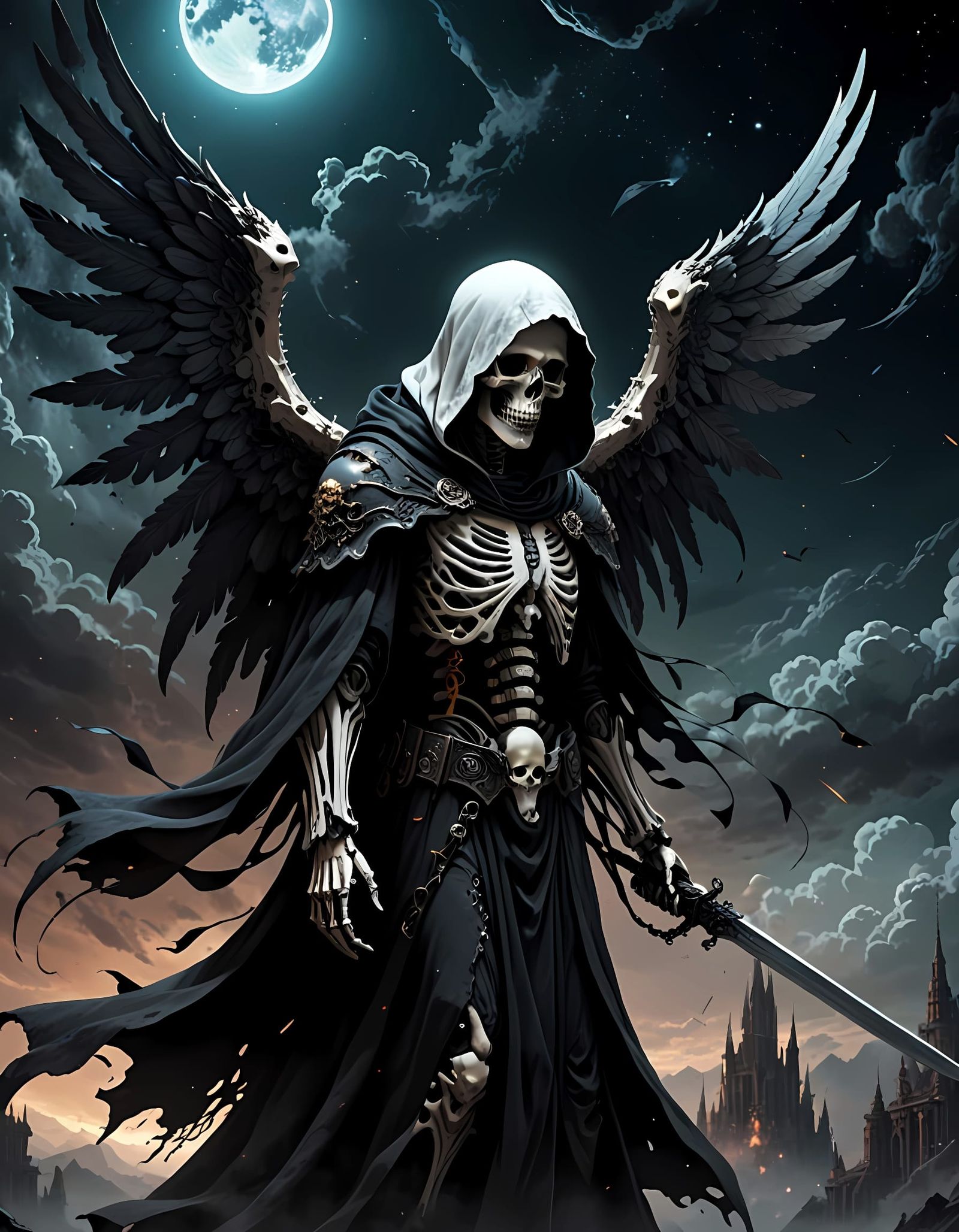 The Angel of Death in a Void of Cosmic Horror