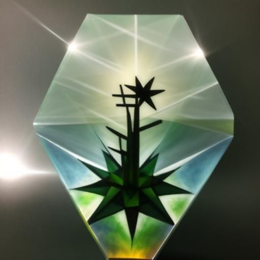 Kaleidoscopic Fractal Mandala of Light