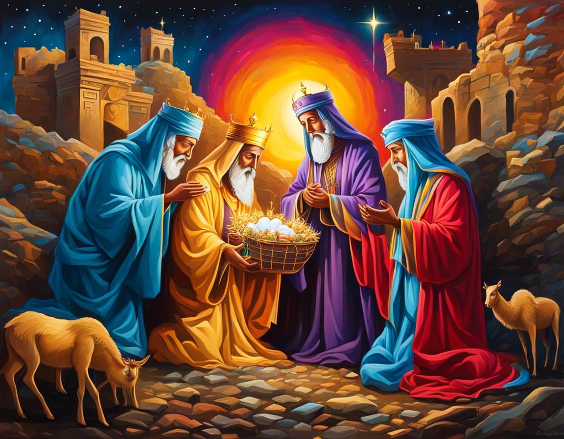 Epiphany: The Three Wise Men, Graffiti Art