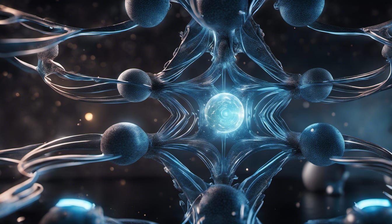 quantum echo, beautiful detailed 8K 3D