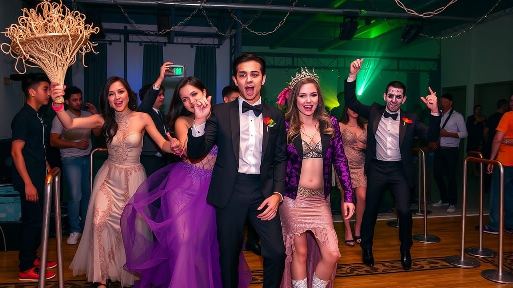 Zombie Prom Dancers Infected With Cordyceps Fungus