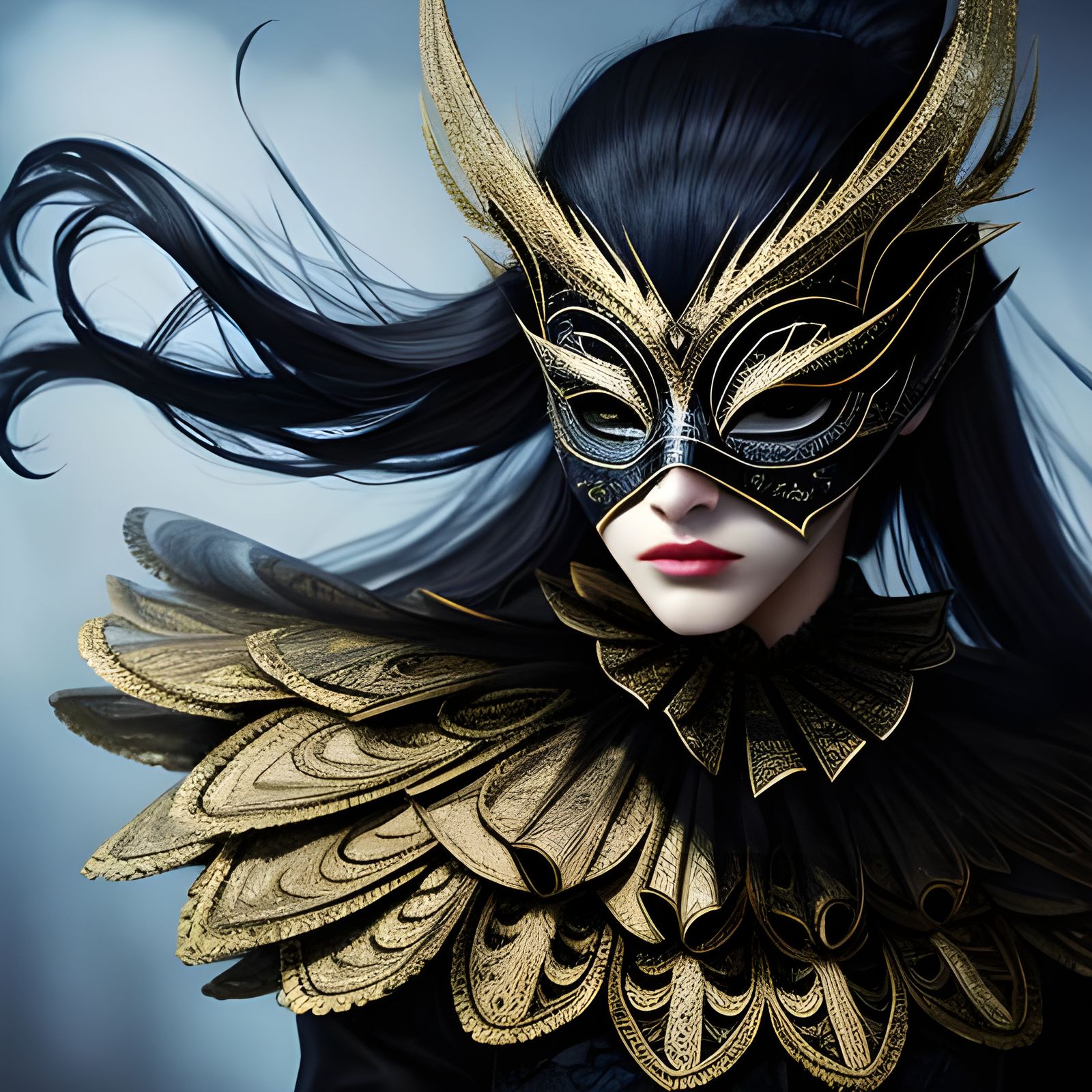 Masked Elegance: A Sensational Mystery of Hidden Identity