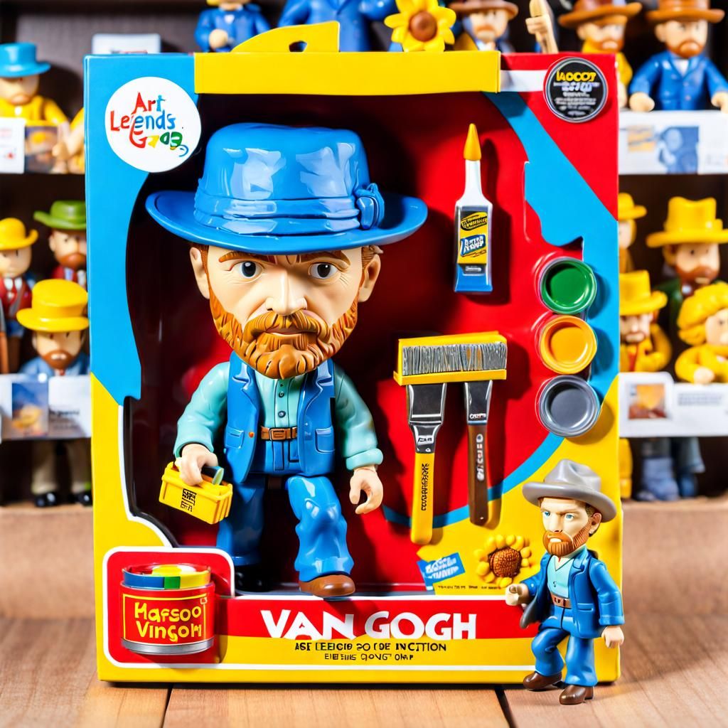 Van Gogh Action Figure 🌻✨🧡 v2