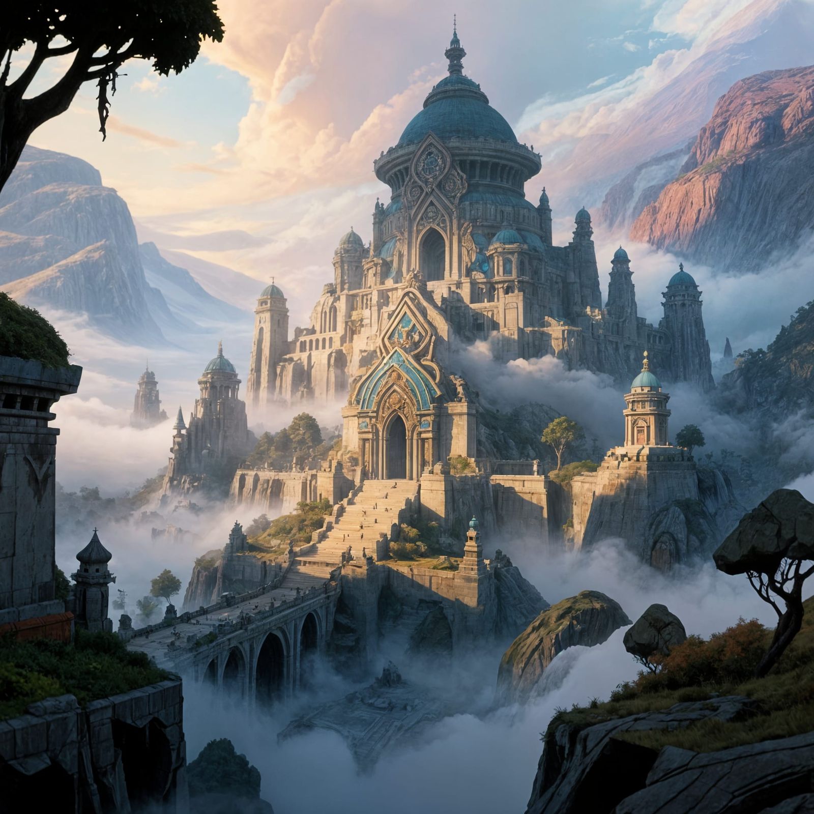 Epic Lost City of ZaZuun in 3D Game Cinematic Style