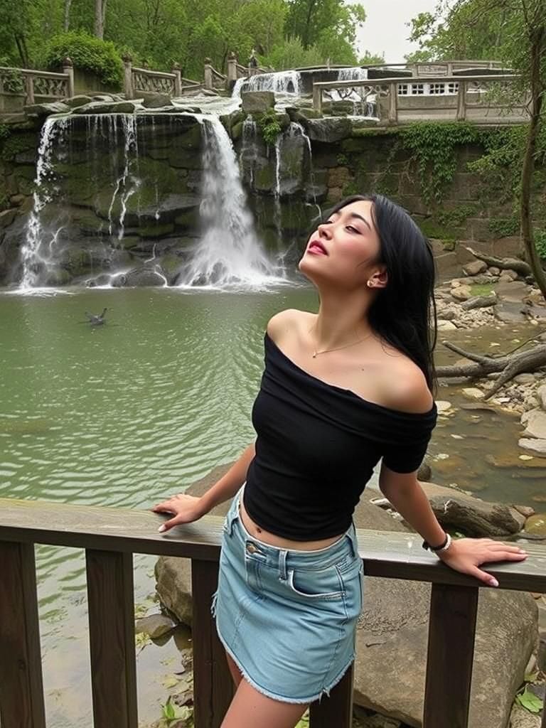 Gothic Sleeping Beauty in Photorealistic Style