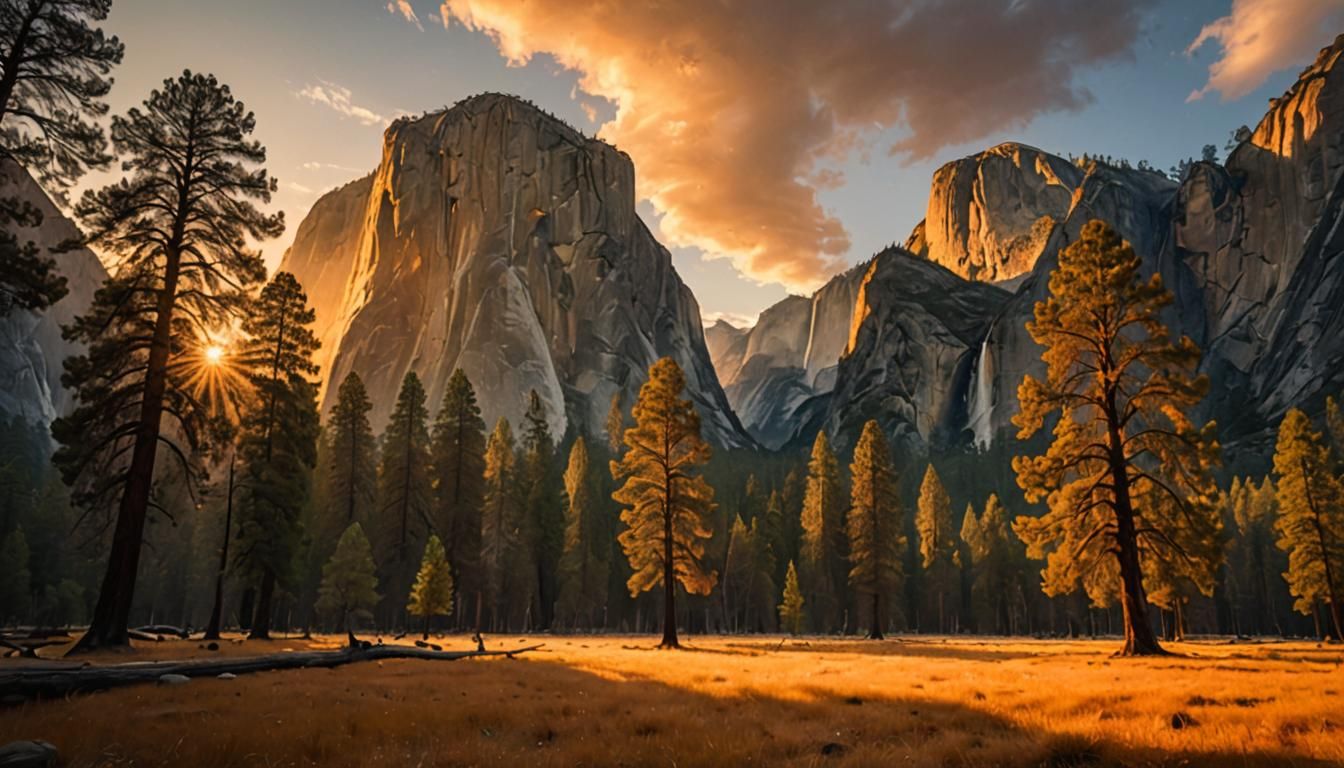 Sunset Over El Capitan: Cinematic Landscape Photography