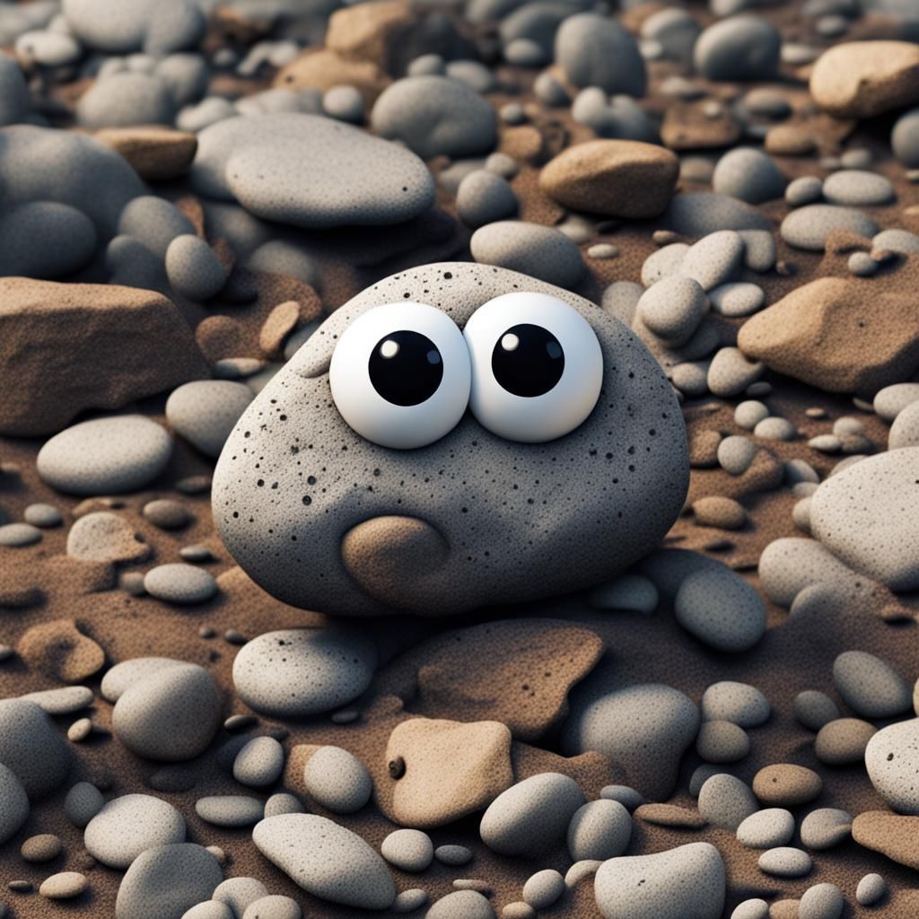 Googly Eye Rock from 'Everything Everywhere'